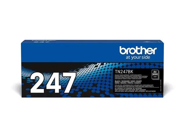 Brother TN247BK - Svart - original - tonerpatron - for Brother DCP...