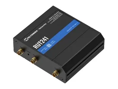 Teltonika RUT241 - Trådløs ruter - WWAN 2,4 GHz - 2G, 3G, 4G - DIN...