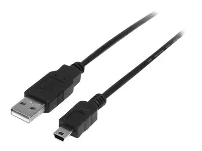 StarTech.com 0.5m Mini USB 2.0 Cable A to B M/M - USB-kabel (hann)...