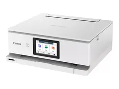 Canon PIXMA TS8751 - Multifunksjonsskriver farge - ink-jet - Legal (216 x 356 mm) (original) - A4/Legal (medie) - opp til 15 ipm (trykking) - 200 ark - USB 2.0, Wi-Fi(ac) - hvit