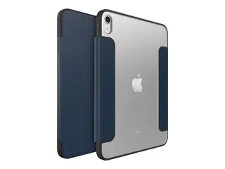 OtterBox Symmetry Series - Lommebok for nettbrett polykarbonat, syntetisk skinn - kystkveld (klar/blå) - for Apple 13-inch iPad Air (M2, M3)