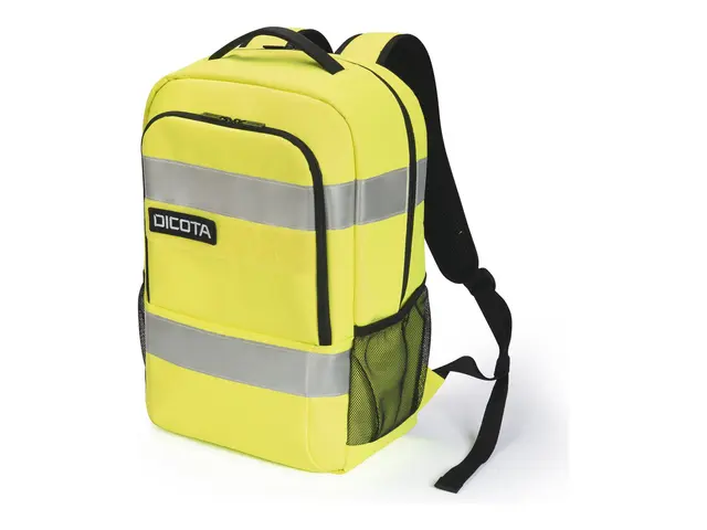 DICOTA Hi-Vis Base - Ryggsekk 24L 600D RPET gul