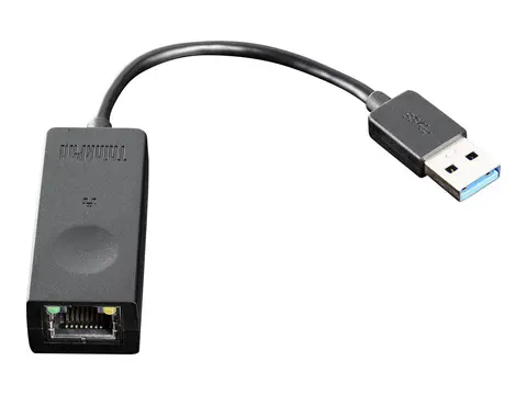 Lenovo ThinkPad USB 3.0 Ethernet adapter Nettverksadapter - USB 3.0 - Gigabit Ethernet - for ThinkSmart Hub 11H1