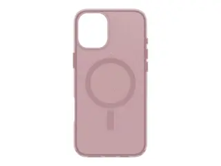 OtterBox Symmetry Series - Baksidedeksel for mobiltelefon MagSafe-samsvar - polykarbonatlag, termoplastisk elastomer (TPE) - revbær (rosa) - for Apple iPhone 16 Plus