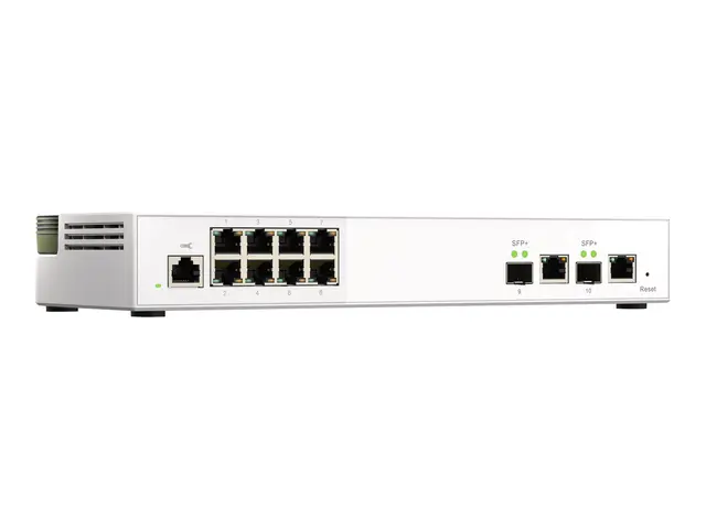 QNAP QSW-M2108-2C - Switch - Styrt - 2 x 10 Gigabit SFP+ + 8 x 2.5...