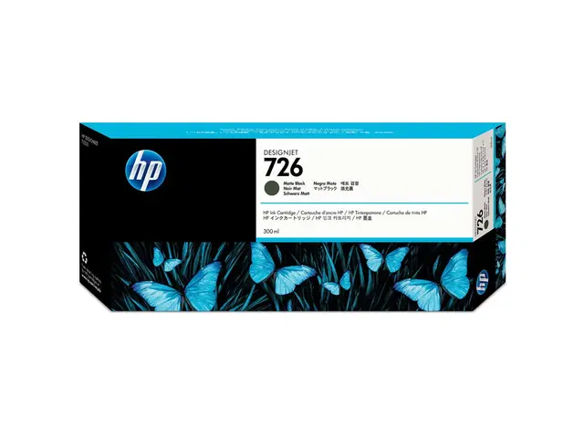 HP 726 - 300 ml matt svart original DesignJet blekkpatron for SD P...