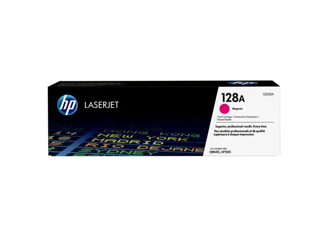 HP 128A - Magenta - original - LaserJet - tonerpatron (CE323A) - f...