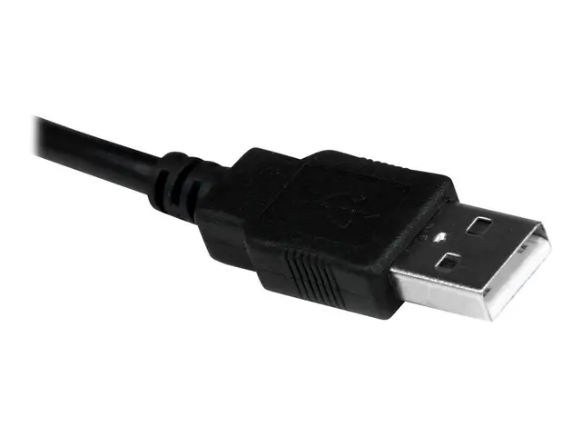 StarTech.com 1 ft USB to RS232 Serial DB9 Adapter Cable with COM R...