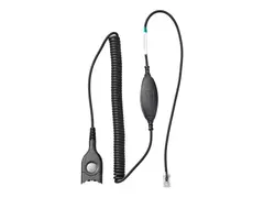 EPOS CSHS 01 - Hodetelefonkabel EasyDisconnect hann til RJ-9 hann - rullet sammen