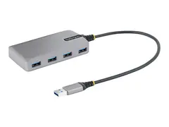 STARTECH.COM 4-Port USB Hub USB 3.0 5Gbps Bus Powered USB-A to 4xA w/ Optio
