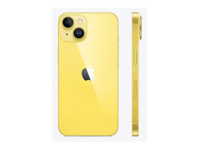 2nd-A iPhone 14 128GB Yellow A-grade | Brukt 2 års garanti Grade A...