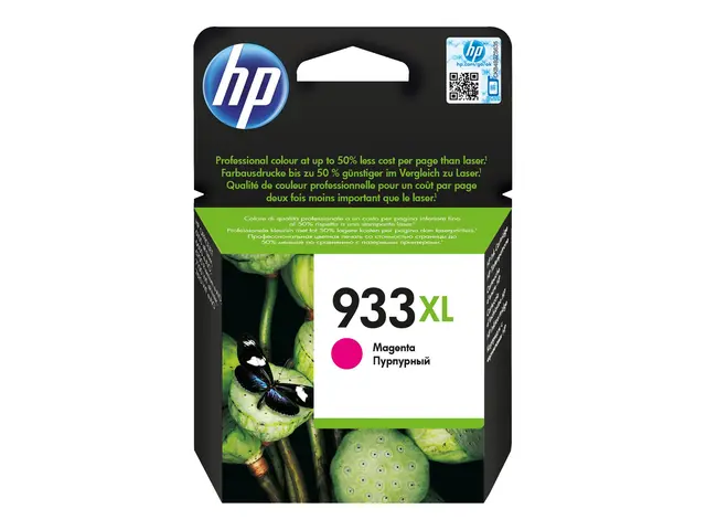 HP 933XL - Høy ytelse - magenta - original - blekkpatron - for Off...