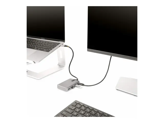 StarTech.com 4-Port USB-C Hub with DP Alt Mode Video Output 4K 60H...