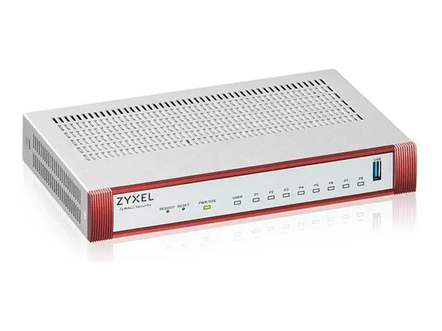 Zyxel ZyWALL USG FLEX 100HP - Brannvegg med 1-års Security Bundle ...