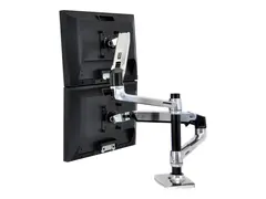 ERGOTRON LX redesign Dual Arm pole mount 2 TFT or 1 TFT and 1 notebook arm