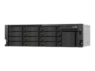 QNAP 3U SHORT-DEPTH RACKMOUNT NAS 12X3.5IN AND 4XE1.S INTEL ATOM C