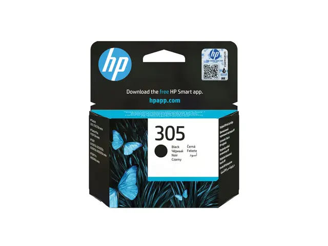 HP 305 - 2 ml svart original blekkpatron for Deskjet 23XX, 27XX, 2...