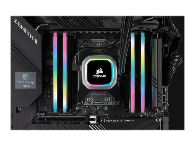 CORSAIR Vengeance RGB PRO SL - DDR4 sett 16 GB: 2 x 8 GB DIMM 288-...