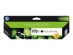 HP 970XL - Høy ytelse - svart - original blekkpatron - for Officejet Pro X451dn, X451dw, X476dn MFP, X476dw MFP, X551dw, X576dw MFP