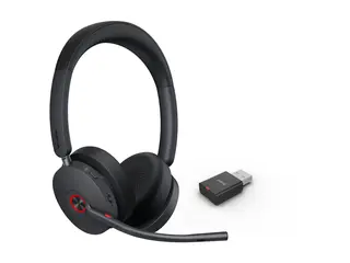 Yealink WH68 Hybrid - Hodesett - on-ear - DECT / Bluetooth trådløs - aktiv støydemping