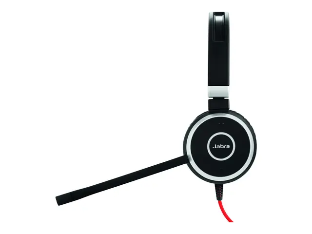 Jabra Evolve 40 UC stereo - Hodesett - on-ear - kablet - 3,5 mm jakk