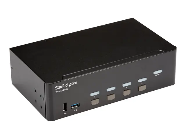 Startech StarTech.com 4-Port Dual Monitor HDMI KVM Switch with Aud...