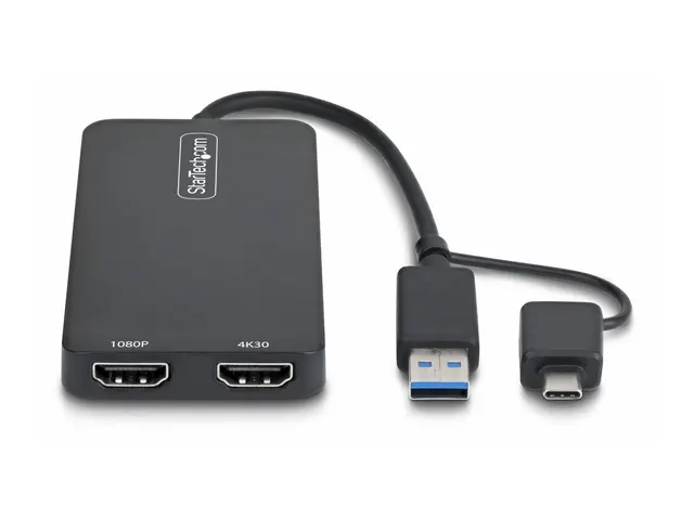 Startech - Video adapter - USB-type A, USB-C hann til HDMI hunn - ...