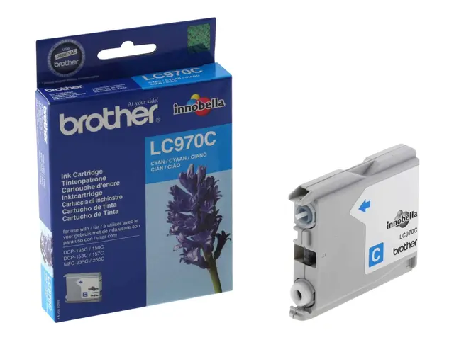 Brother LC970C - Cyan - original - blekkpatron - for Brother DCP-1...