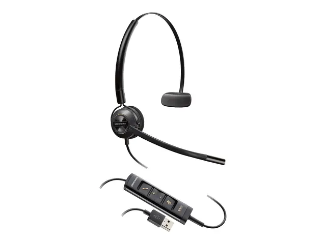 Poly EncorePro 545 - 500 series hodesett on-ear konvertibel kablet...