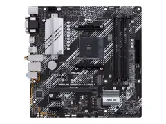 ASUS PRIME B550M-A WIFI II - Hovedkort micro ATX - Socket AM4 - AMD B550 Chipset - USB 3.2 Gen 1, USB 3.2 Gen 2 - Gigabit LAN, Wi-Fi 6, Bluetooth - innbygd grafikk (CPU kreves) - HD-lyd (8-kanalers)