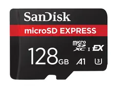 SanDisk Express - Flashminnekort - 128 GB microSDXC UHS-I