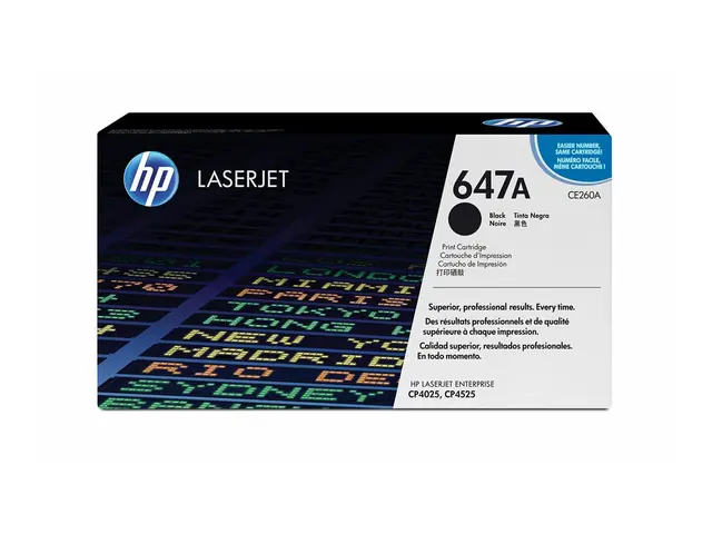 HP 647A - Svart - original - LaserJet - tonerpatron (CE260A) - for...
