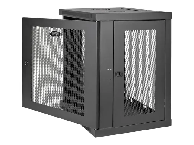 Eaton Tripp Lite Series 12U Wall Mount Rack Enclosure Server Cabin...