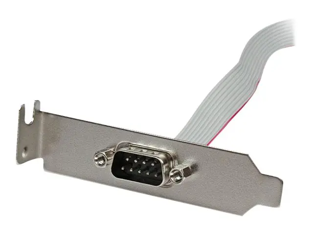 StarTech.com 1 Port 16in DB9 Serial Port BRacket to 10 Pin Header ...