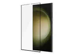 SAFE. by PanzerGlass - Skjermbeskyttelse for mobiltelefon ultrabred passform - glass - rammefarge svart - for Samsung Galaxy S23 Ultra
