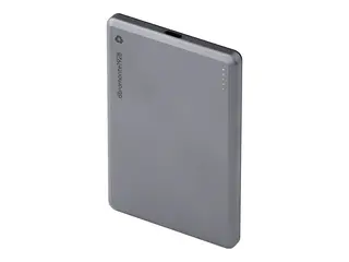 dbramante1928 re-charge - Strømbank - MagSafe 5000 mAh - 20 watt - Apple 2.4A, BC 1.2, PD 2.0, PD 3.0, QC 2.0, QC 3.0, PE 1.1+, PE 2.0+ - 2 utgangskontakter (24 pin USB-C, magnetisk) - på kabel: USB-C - grå