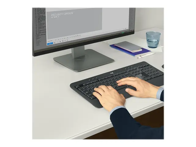 Logitech MK540 Advanced - Tastatur- og mussett - trådløs - 2.4 GHz...