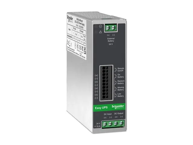 Schneider Electric Easy UPS - (DIN-skinnemonterbar) 10A DC 24 V 24...