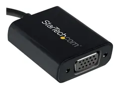 StarTech.com USB-C to VGA Adapter - Black 1080p - Video Converter For Your MacBook Pro - USB C to VGA Display Dongle (CDP2VGA) - USB/VGA-adapter - USB-C til HD-15 (VGA) - 18 cm