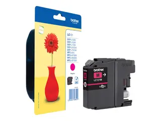 Brother LC121M - Magenta - original - blekkpatron for Brother DCP-J100, DCP-J105, DCP-J132W, DCP-J552DW, DCP-J752DW