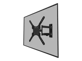 Neomounts WL40-550BL14 - Monteringssett (veggmontering) full bevegelse - for TV - svart - skjermst&#248;rrelse: 32&quot;-55&quot;