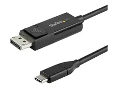 STARTECH.COM 6.6 ft. 2m USB-C to DisplayPort 1.2 Cable - Bi-Directional