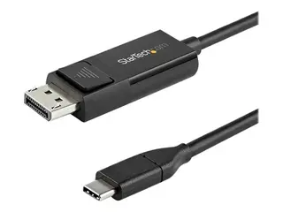 STARTECH.COM 6.6 ft. 2m USB-C to DisplayPort 1.2 Cable - Bi-Directional