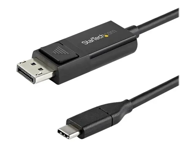 StarTech.com 6ft (2m) USB C to DisplayPort 1.2 Cable 4K 60Hz, Bidi...