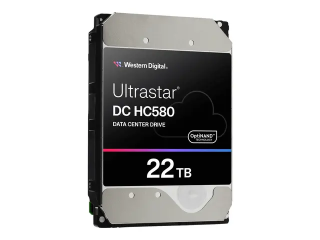 WD Ultrastar DC HC580 WUH722422ALE6L4 - Harddisk 22 TB intern 3.5"...