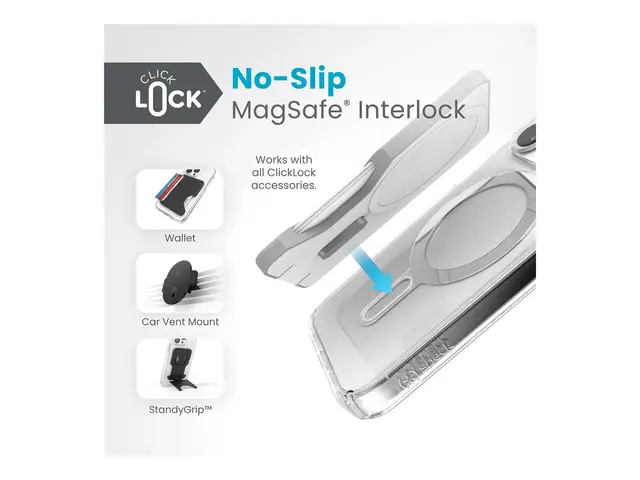 Speck Presidio Perfect-Clear - Baksidedeksel for mobiltelefon med ...