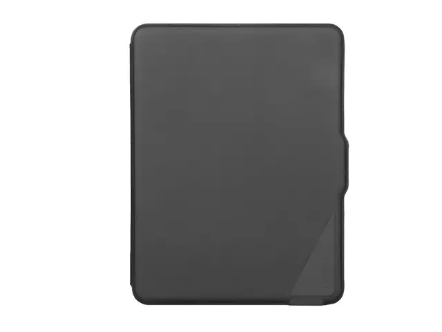 Targus Versavu - Tastatur og folioveske (tastaturetui) med styrepute - bakbelysning - trådløs - Bluetooth 5.0 - Tyrkisk - svart 