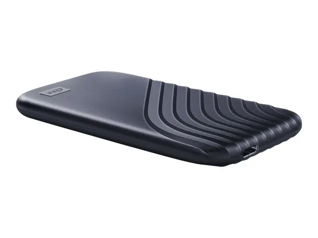 WD My Passport SSD WDBAGF0020BBL - kryptert 2 TB ekstern (bærbar) ...