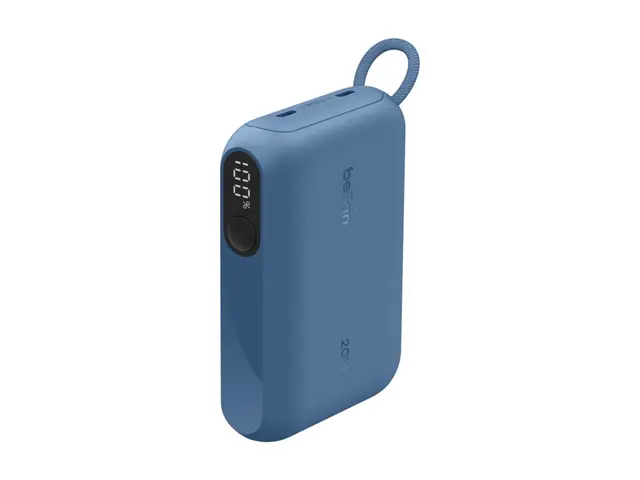 Belkin BoostCharge - Strømbank med skjerm 10000 mAh 20 watt PD 2 u...