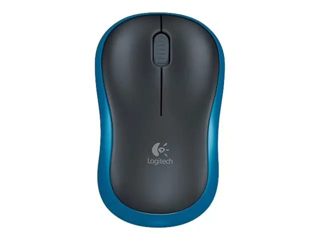 Logitech M185 - Mus - optisk - trådløs - 2.4 GHz - USB trådløs mot...